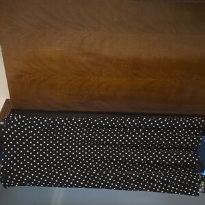 Gillian Grey Polka Dot Black and White Skirt